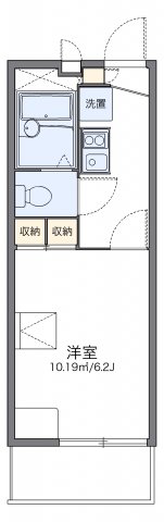 神戸市西区水谷の賃貸物件間取画像