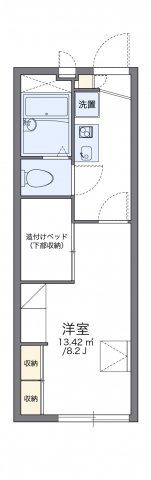 神戸市西区白水の賃貸物件間取画像