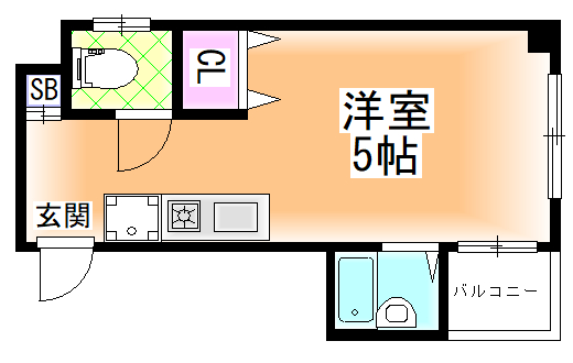 神戸市中央区楠町の賃貸物件外観写真