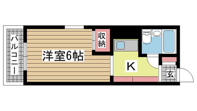 神戸市東灘区住吉東町の賃貸物件間取画像