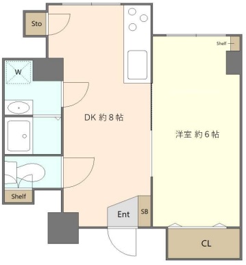 神戸市中央区東雲通の賃貸物件間取画像