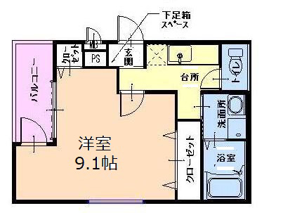 フジパレス御影EAST 202|神戸市東灘区御影本町(阪神本線御影駅)のアパート間取 フジパレス御影EAST 202|神戸市東灘区御影本町(阪神本線御影駅)のアパート間取