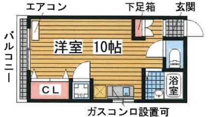 神戸市中央区橘通の賃貸物件間取画像