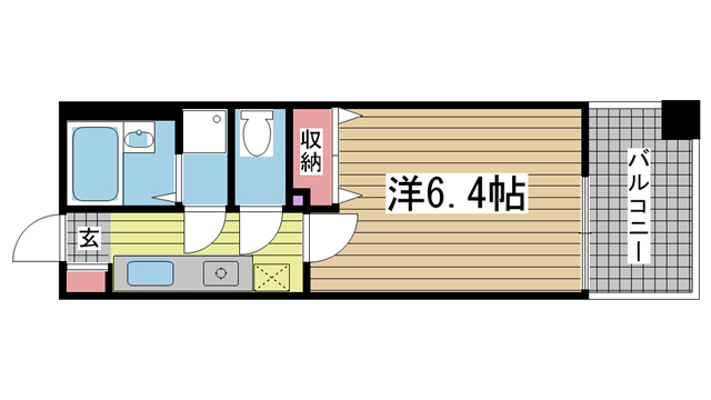 プレサンス新神戸 206|神戸市中央区布引町(JR東海道本線(近畿)三ノ宮駅)のマンション間取 プレサンス新神戸 206|神戸市中央区布引町(JR東海道本線(近畿)三ノ宮駅)のマンション間取