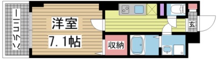 神戸市中央区元町通の賃貸物件間取画像