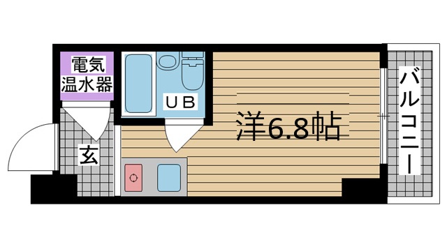 カサベラ花隈 407|神戸市中央区北長狭通(JR東海道本線(近畿)元町駅)のマンション間取 カサベラ花隈 407|神戸市中央区北長狭通(JR東海道本線(近畿)元町駅)のマンション間取