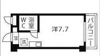 神戸市東灘区御影の賃貸物件間取画像