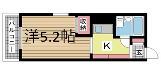 神戸市東灘区住吉東町の賃貸物件間取画像