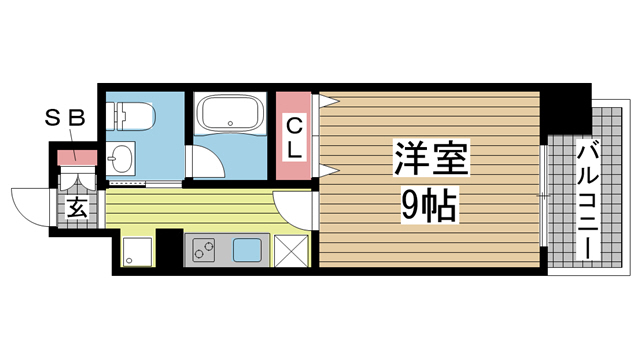 神戸市中央区元町通の賃貸物件間取画像