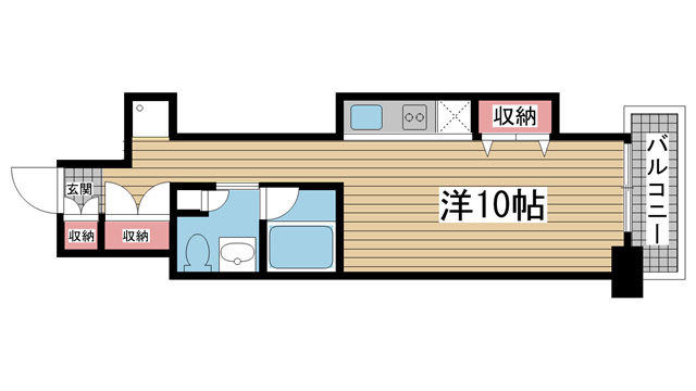 レジディア神戸磯上 711|神戸市中央区磯上通(JR東海道本線(近畿)三ノ宮駅)のマンション間取 レジディア神戸磯上 711|神戸市中央区磯上通(JR東海道本線(近畿)三ノ宮駅)のマンション間取