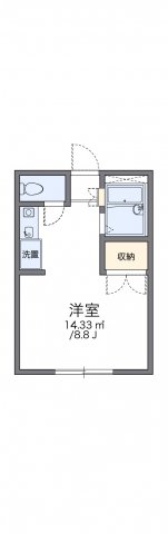 神戸市西区水谷の賃貸物件間取画像
