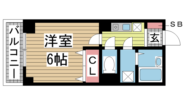 神戸市東灘区北青木の賃貸物件間取画像
