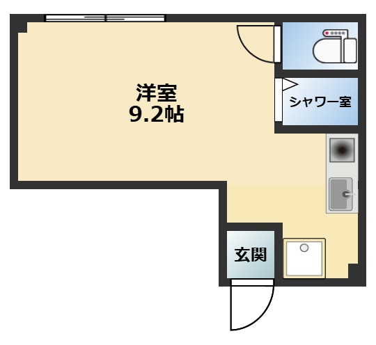 神戸市中央区東川崎町の賃貸物件外観写真