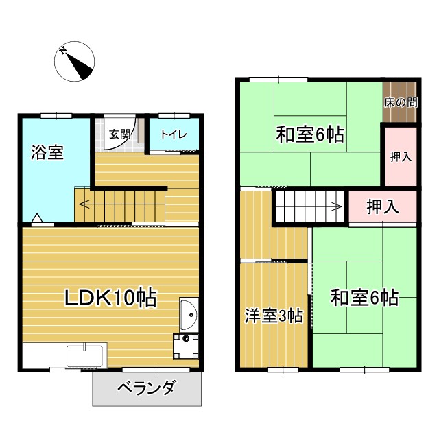 明舞第3団地(松が丘住宅)11号棟 307|明石市松が丘(JR山陽本線朝霧駅)のマンション間取 明舞第3団地(松が丘住宅)11号棟 307|明石市松が丘(JR山陽本線朝霧駅)のマンション間取