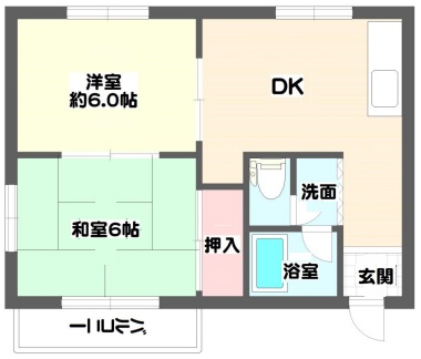 神戸市東灘区御影本町の賃貸物件間取画像