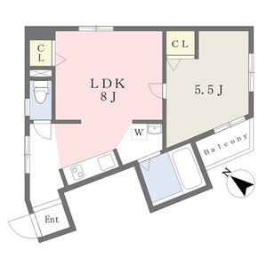 コレール王子公園 101|神戸市灘区水道筋(JR東海道本線(近畿)摩耶駅)のマンション間取 コレール王子公園 101|神戸市灘区水道筋(JR東海道本線(近畿)摩耶駅)のマンション間取