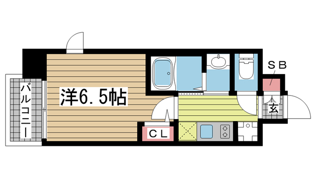 エステムコート神戸ステーションウィズ 501|神戸市兵庫区水木通(神戸高速線新開地駅)のマンション間取 エステムコート神戸ステーションウィズ 501|神戸市兵庫区水木通(神戸高速線新開地駅)のマンション間取