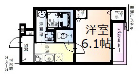 フジパレス東中道公園前 301|神戸市兵庫区中道通(神戸高速線大開駅)のアパート間取 フジパレス東中道公園前 301|神戸市兵庫区中道通(神戸高速線大開駅)のアパート間取