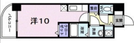 神戸市北区谷上東町の賃貸物件間取画像