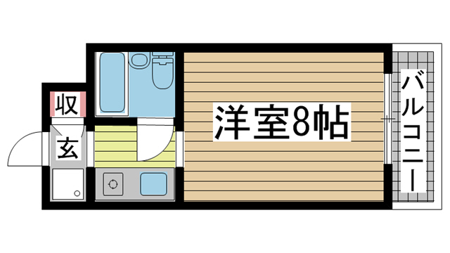 神戸市東灘区御影本町の賃貸物件間取画像