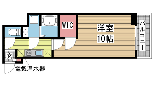 神戸市中央区元町通の賃貸物件間取画像