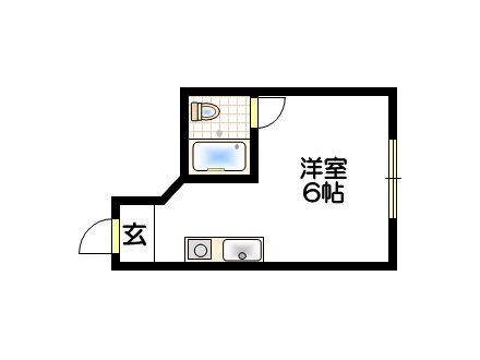 明石市西新町の賃貸物件間取画像