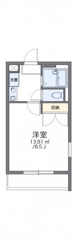 神戸市西区竜が岡の賃貸物件間取画像