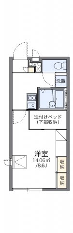 神戸市西区伊川谷町潤和の賃貸物件間取画像