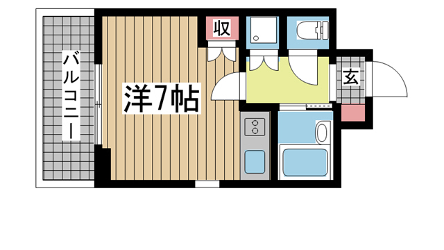 ジュネス本山 202|神戸市東灘区本山中町(JR東海道本線(近畿)摂津本山駅)のマンション間取 ジュネス本山 202|神戸市東灘区本山中町(JR東海道本線(近畿)摂津本山駅)のマンション間取