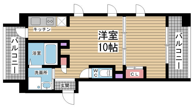 コルベーユダフト 903|神戸市兵庫区西上橘通(JR東海道本線(近畿)神戸駅)のマンション間取 コルベーユダフト 903|神戸市兵庫区西上橘通(JR東海道本線(近畿)神戸駅)のマンション間取