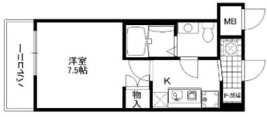 神戸市垂水区海岸通の賃貸物件間取画像