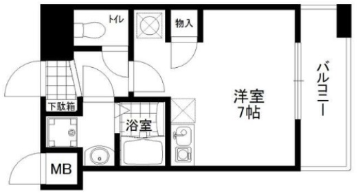 神戸市垂水区海岸通の賃貸物件間取画像