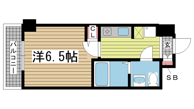 グリーン・ネス神戸駅前 705|神戸市中央区中町通(JR東海道本線(近畿)神戸駅)のマンション間取 グリーン・ネス神戸駅前 705|神戸市中央区中町通(JR東海道本線(近畿)神戸駅)のマンション間取