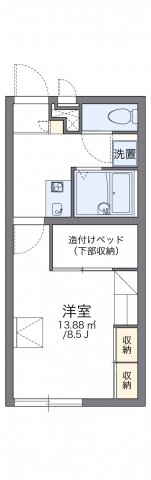神戸市西区玉津町新方の賃貸物件間取画像