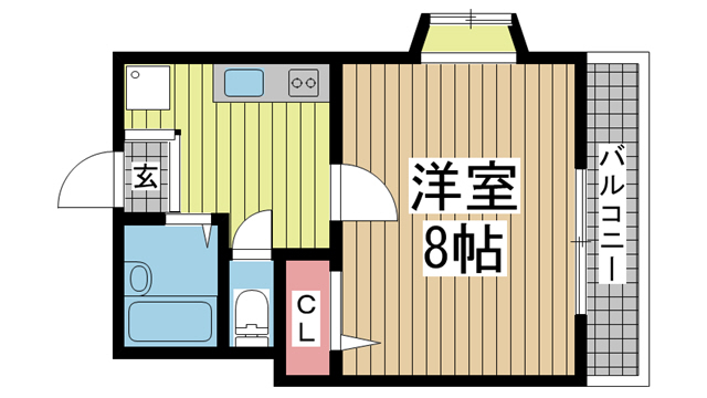 タウンコート新神戸 303|神戸市中央区生田町(JR東海道本線(近畿)三ノ宮駅)のマンション間取 タウンコート新神戸 303|神戸市中央区生田町(JR東海道本線(近畿)三ノ宮駅)のマンション間取