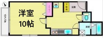 メゾンイクタ 502|神戸市中央区生田町(JR東海道本線(近畿)三ノ宮駅)のマンション間取 メゾンイクタ 502|神戸市中央区生田町(JR東海道本線(近畿)三ノ宮駅)のマンション間取