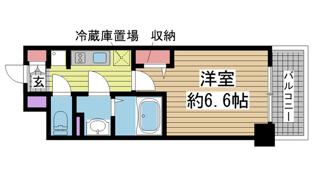 プレサンスTHE神戸 204|神戸市兵庫区西出町(JR東海道本線(近畿)神戸駅)のマンション間取 プレサンスTHE神戸 204|神戸市兵庫区西出町(JR東海道本線(近畿)神戸駅)のマンション間取