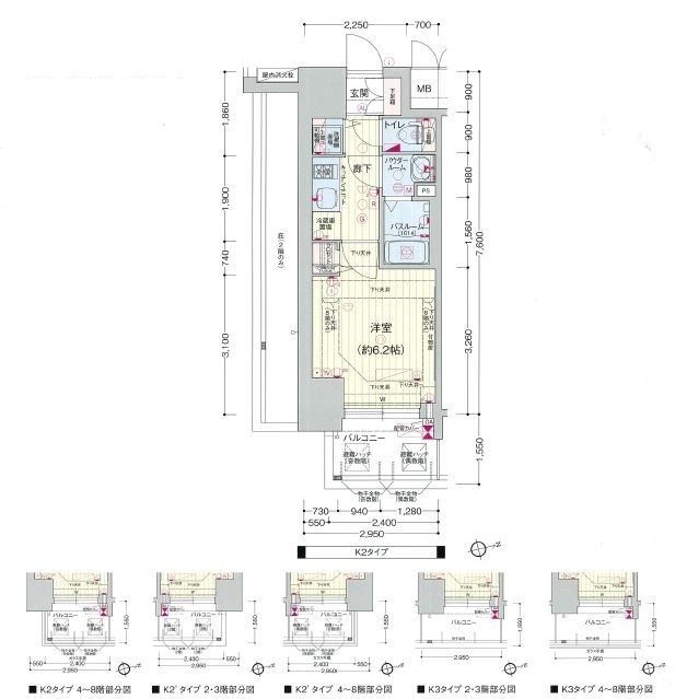 プレサンスジェネ新神戸ステーションフロント 0816|神戸市中央区布引町(神戸市営地下鉄線新神戸駅)のマンション間取 プレサンスジェネ新神戸ステーションフロント 0816|神戸市中央区布引町(神戸市営地下鉄線新神戸駅)のマンション間取