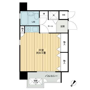 ライオンズマンション神戸第2 0307|神戸市中央区中町通(JR東海道本線(近畿)神戸駅)のマンション間取 ライオンズマンション神戸第2 0307|神戸市中央区中町通(JR東海道本線(近畿)神戸駅)のマンション間取
