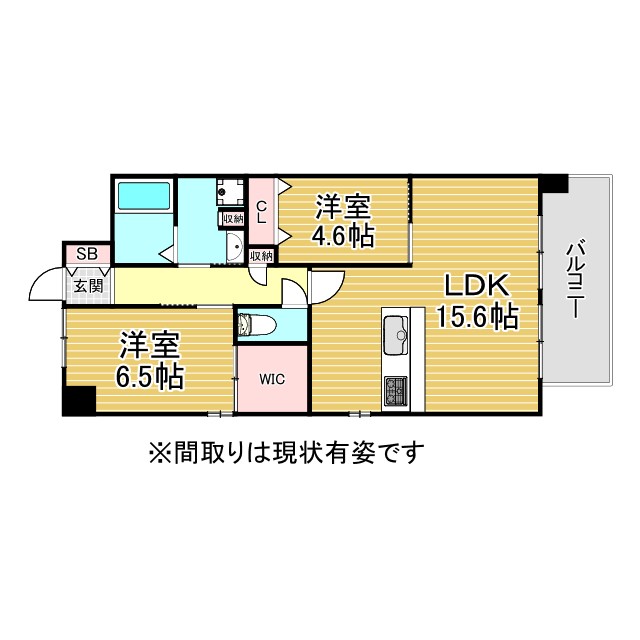 神戸市兵庫区出在家町の賃貸物件間取画像