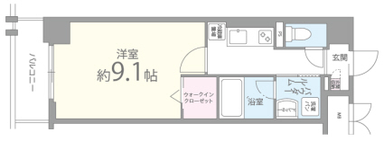 神戸市東灘区本庄町の賃貸物件間取画像