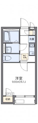 神戸市長田区六番町の賃貸物件間取画像
