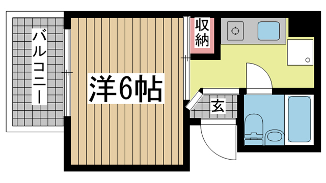 山手ダイヤハイツB棟 511|神戸市中央区下山手通(JR東海道本線(近畿)元町駅)のマンション間取 山手ダイヤハイツB棟 511|神戸市中央区下山手通(JR東海道本線(近畿)元町駅)のマンション間取
