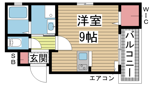ワコーレヴィータ二宮町 102|神戸市中央区二宮町(JR東海道本線(近畿)三ノ宮駅)のマンション間取 ワコーレヴィータ二宮町 102|神戸市中央区二宮町(JR東海道本線(近畿)三ノ宮駅)のマンション間取