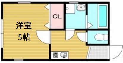 神戸市長田区御蔵通の賃貸物件間取画像