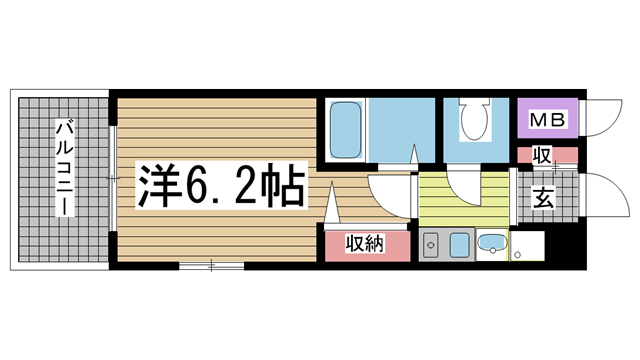 エステムコート神戸ハーバーランド前Ⅲコスタリティ 902|神戸市中央区東川崎町(JR東海道本線(近畿)神戸駅)のマンション間取 エステムコート神戸ハーバーランド前Ⅲコスタリティ 902|神戸市中央区東川崎町(JR東海道本線(近畿)神戸駅)のマンション間取