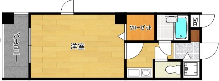神戸市東灘区御影郡家の賃貸物件間取画像