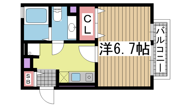 シャルマンコート北野 203|神戸市中央区北野町(JR東海道本線(近畿)三ノ宮駅)のアパート間取 シャルマンコート北野 203|神戸市中央区北野町(JR東海道本線(近畿)三ノ宮駅)のアパート間取