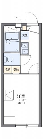 レオパレス魚崎 105|神戸市東灘区魚崎北町(阪神本線青木駅)のアパート間取 レオパレス魚崎 105|神戸市東灘区魚崎北町(阪神本線青木駅)のアパート間取