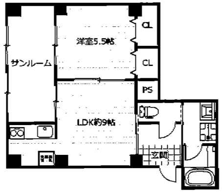 サンビルダー北野ザベース 401|神戸市中央区北野町(JR東海道本線(近畿)三ノ宮駅)のマンション間取 サンビルダー北野ザベース 401|神戸市中央区北野町(JR東海道本線(近畿)三ノ宮駅)のマンション間取